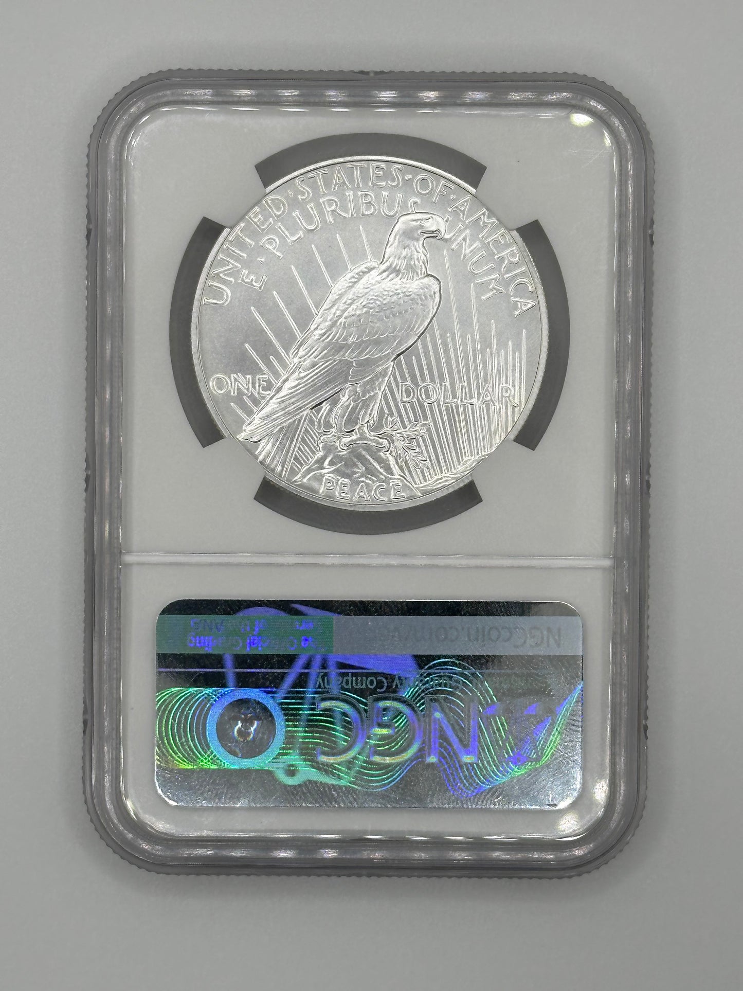 2024 Peace Dollar NGC MS9.9 Don't Tread On Me Slab
