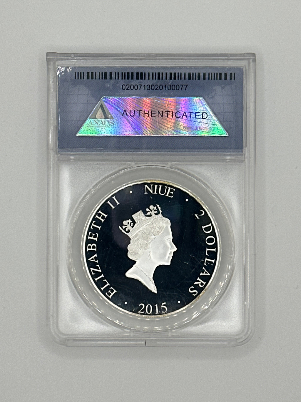 America's National Monuments — Lincoln Memorial Niue $2 PR70 Deep Cameo — ANACS Certified