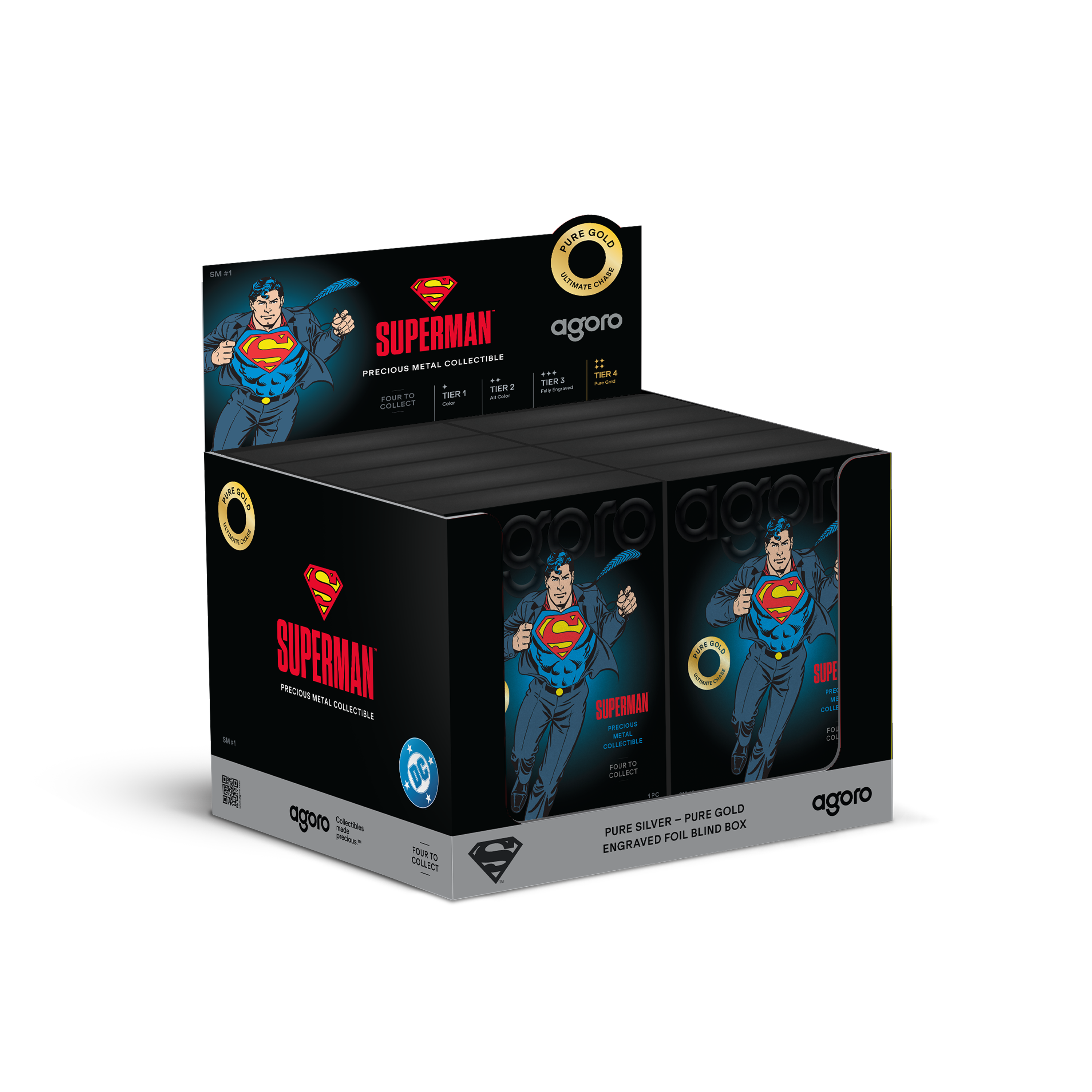 2026 Niue DC Comics Superman Blind Box 5g Silver Foil