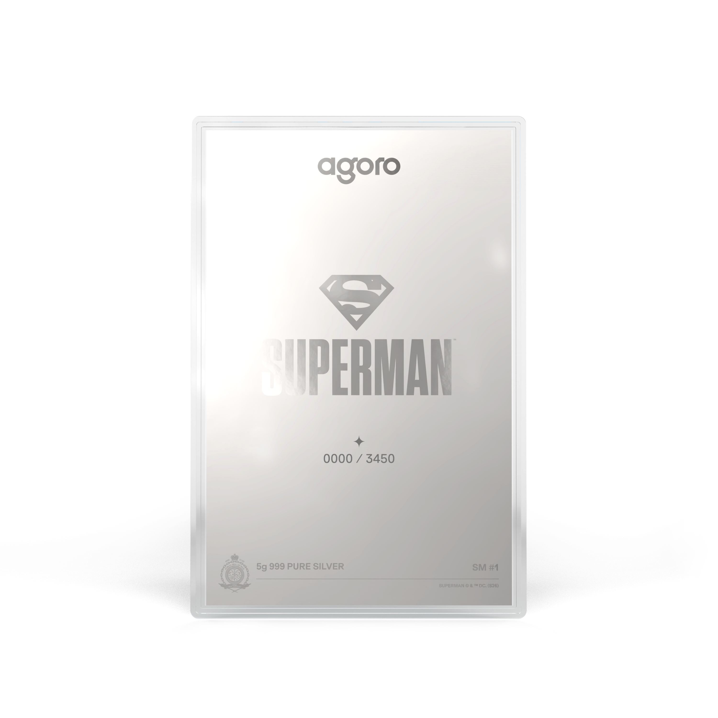 2026 Niue DC Comics Superman Blind Box 5g Silver Foil