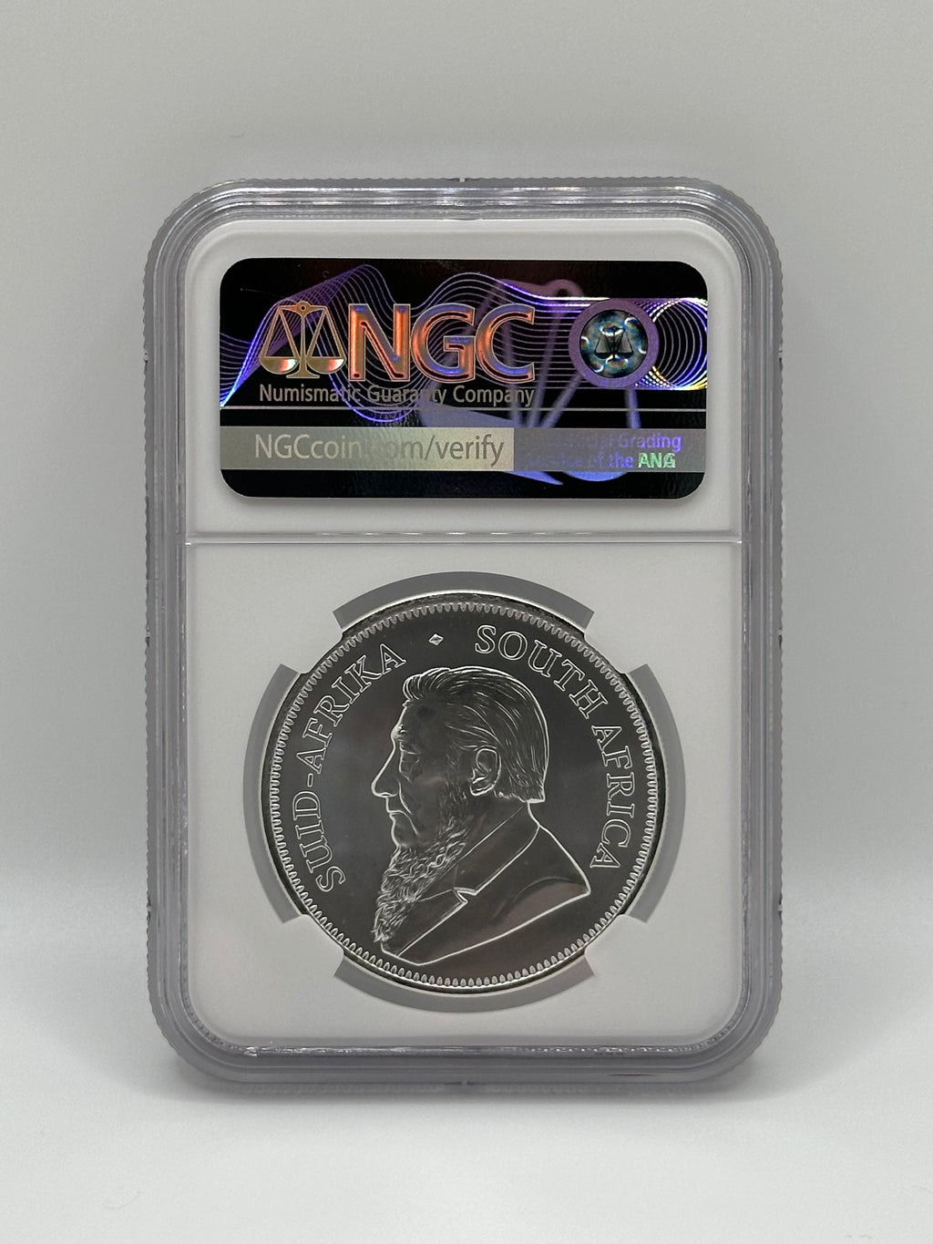 2021 South Africa 1 Krugerrand Silver NGC MS69