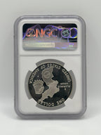 1991-P Korean War Memorial $1 Silver Dollar — NGC Gem BU