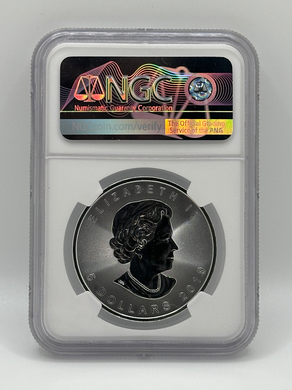 2019 Canada 1 oz Silver Maple Leaf $5 MS69 First Day of Issue — NGC Certified