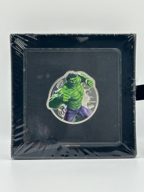 1 oz Colorized Silver Hulk Coin