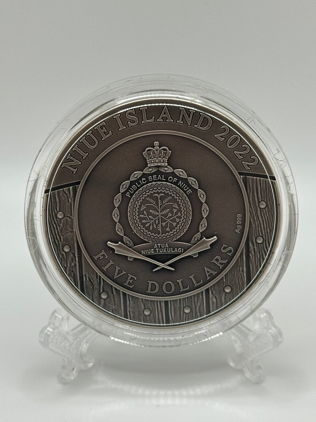2 oz Colorized Silver Women Warrior Coin
