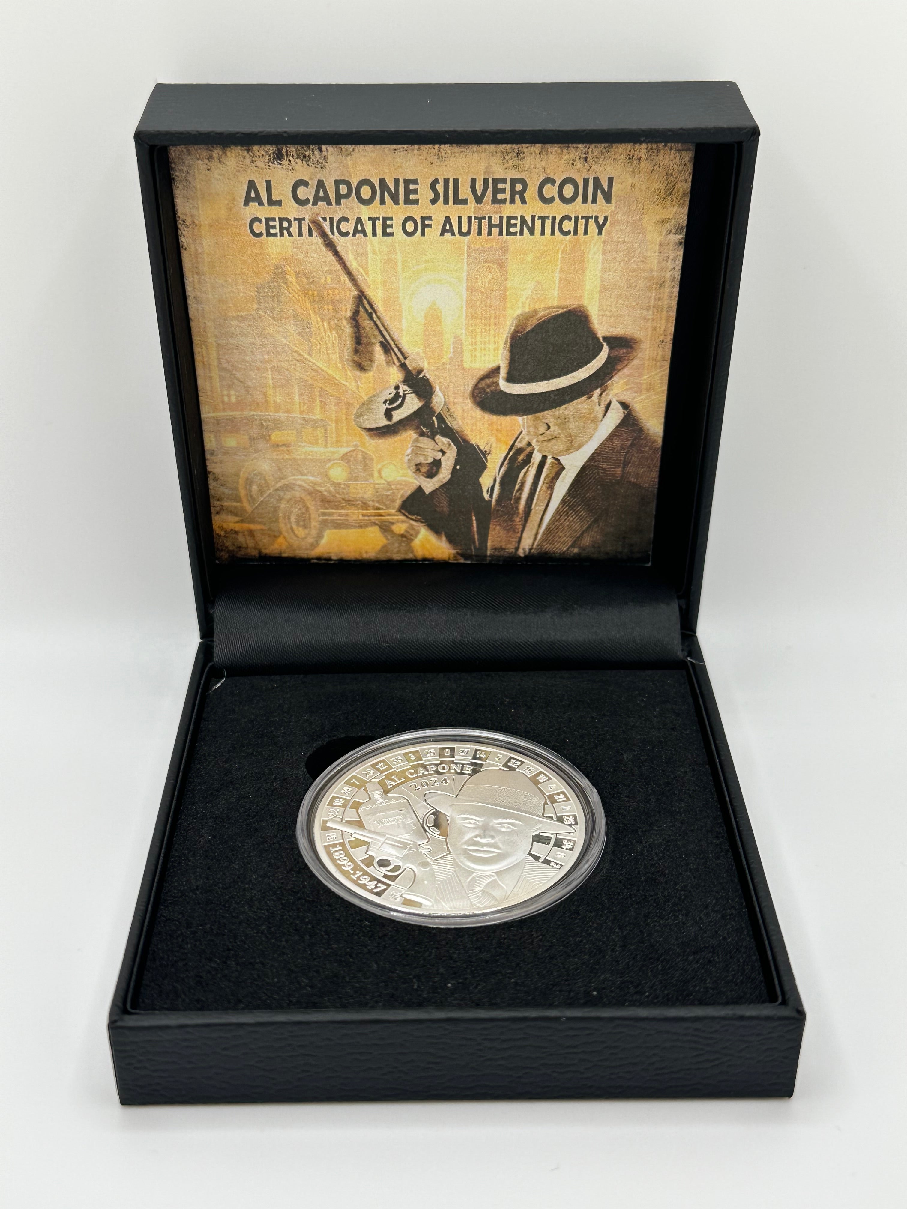 1 oz Silver Al Capone Coin