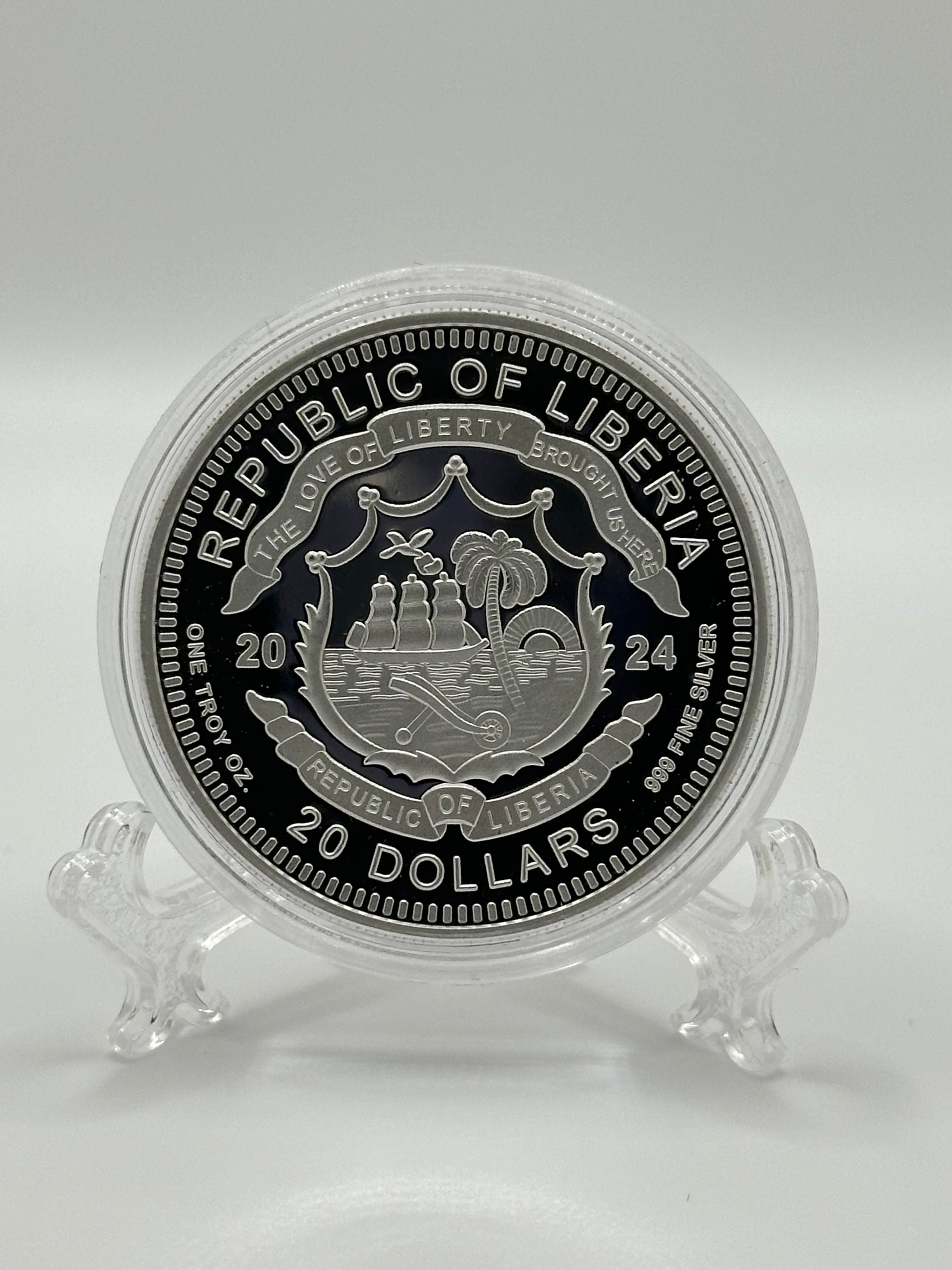 1 oz Silver Al Capone Coin