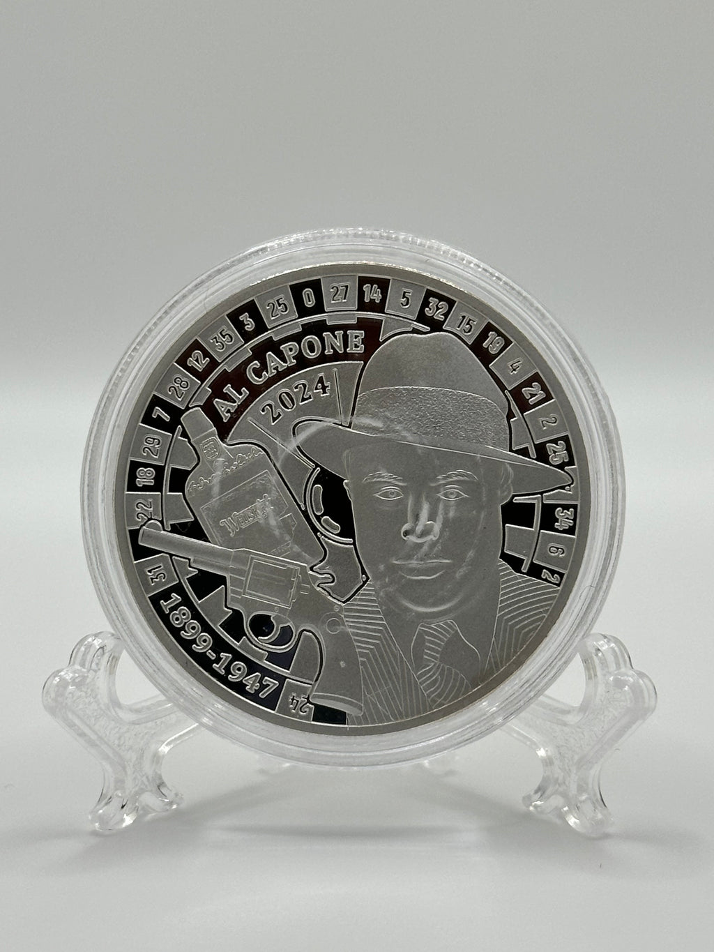 1 oz Silver Al Capone Coin