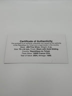 2 OZ SILVER .45 CALIBER PISTOL