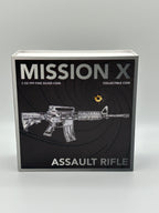 Mission X – Assault Rifle 2 oz Fine Silver Coin – Samoa 2025 – 5 Tala .999 Silver
