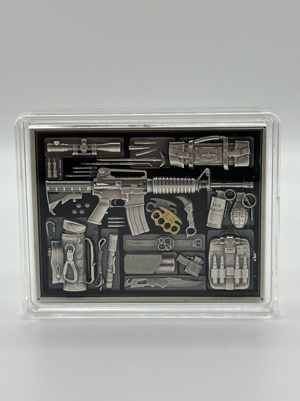 Mission X – Assault Rifle 2 oz Fine Silver Coin – Samoa 2025 – 5 Tala .999 Silver