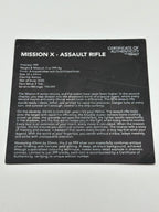 Mission X – Assault Rifle 2 oz Fine Silver Coin – Samoa 2025 – 5 Tala .999 Silver