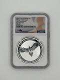 2024-P Australia 1 oz Silver Wedge-Tailed Eagle MS69 First Releases | 10th Anniversary — NGC Certified