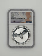 2024-P Australia 1 oz Silver Wedge-Tailed Eagle MS69 First Releases | 10th Anniversary — NGC Certified