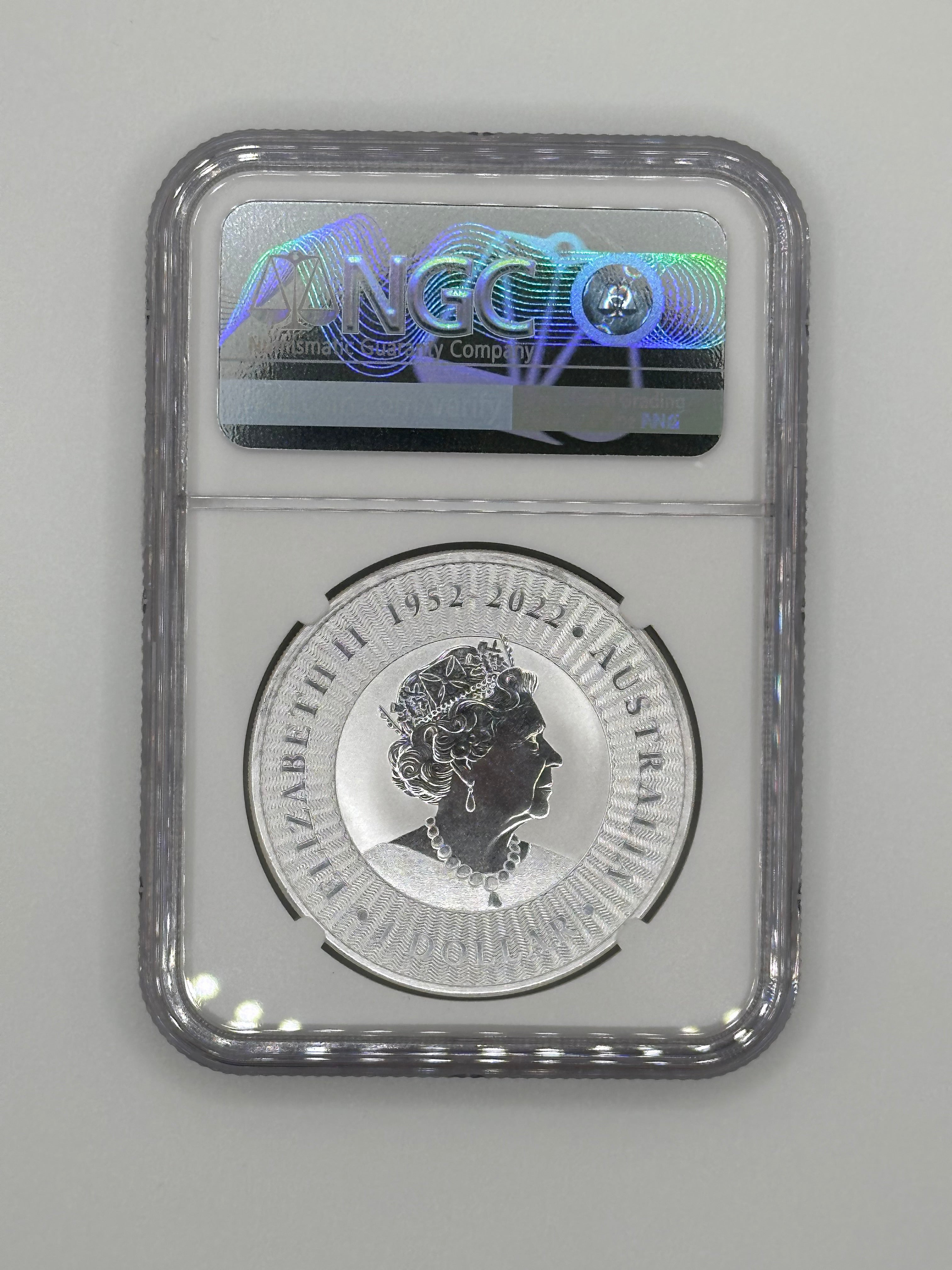 2023-P Australia 1 oz Silver Kangaroo MS69 — NGC Certified