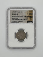 Liberty Head Nickel 5C — NGC Genuine | Western Saloon Collection