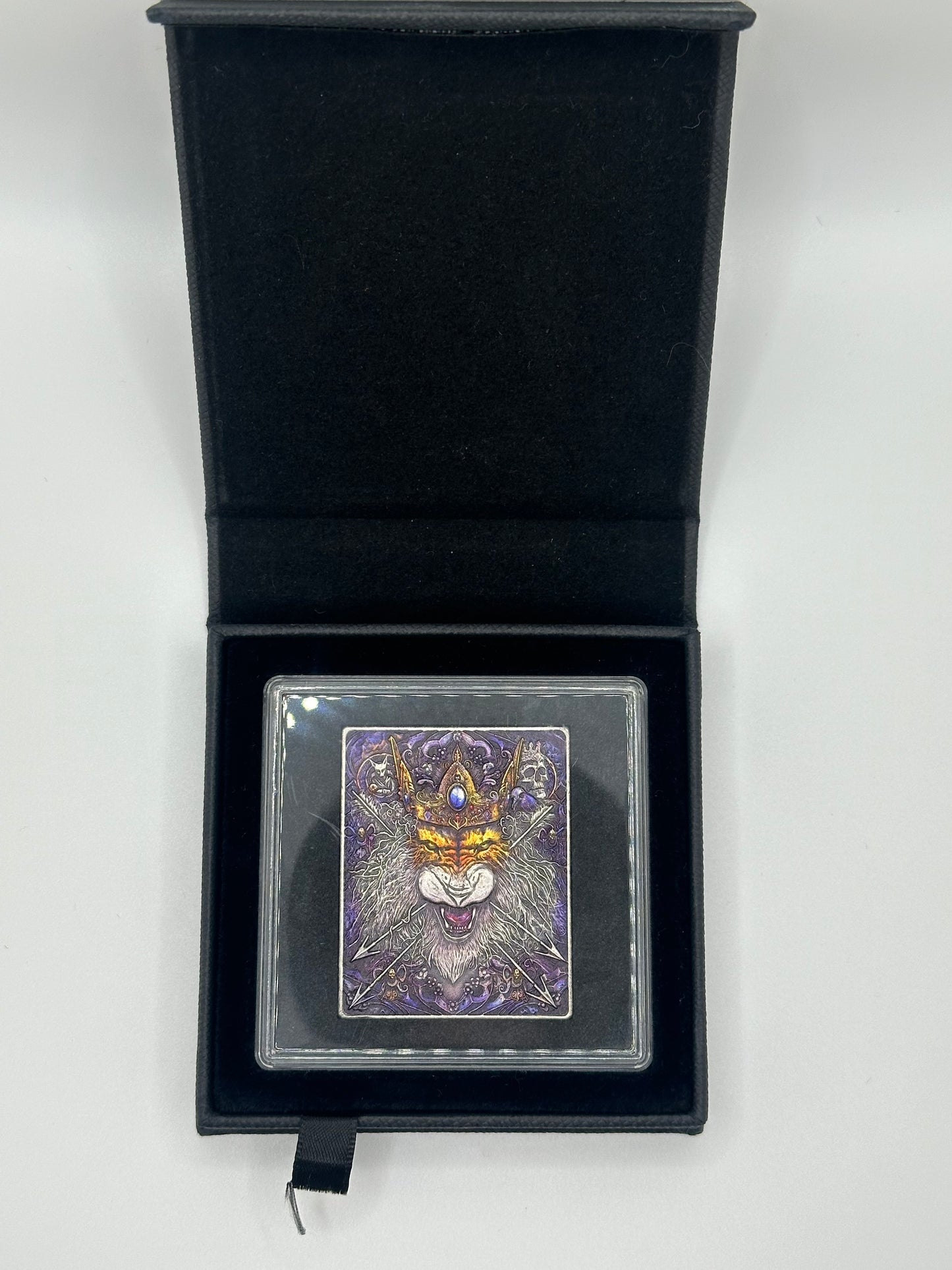 2024 Niue Dark Nature The Lion 50g .999 Silver Coin
