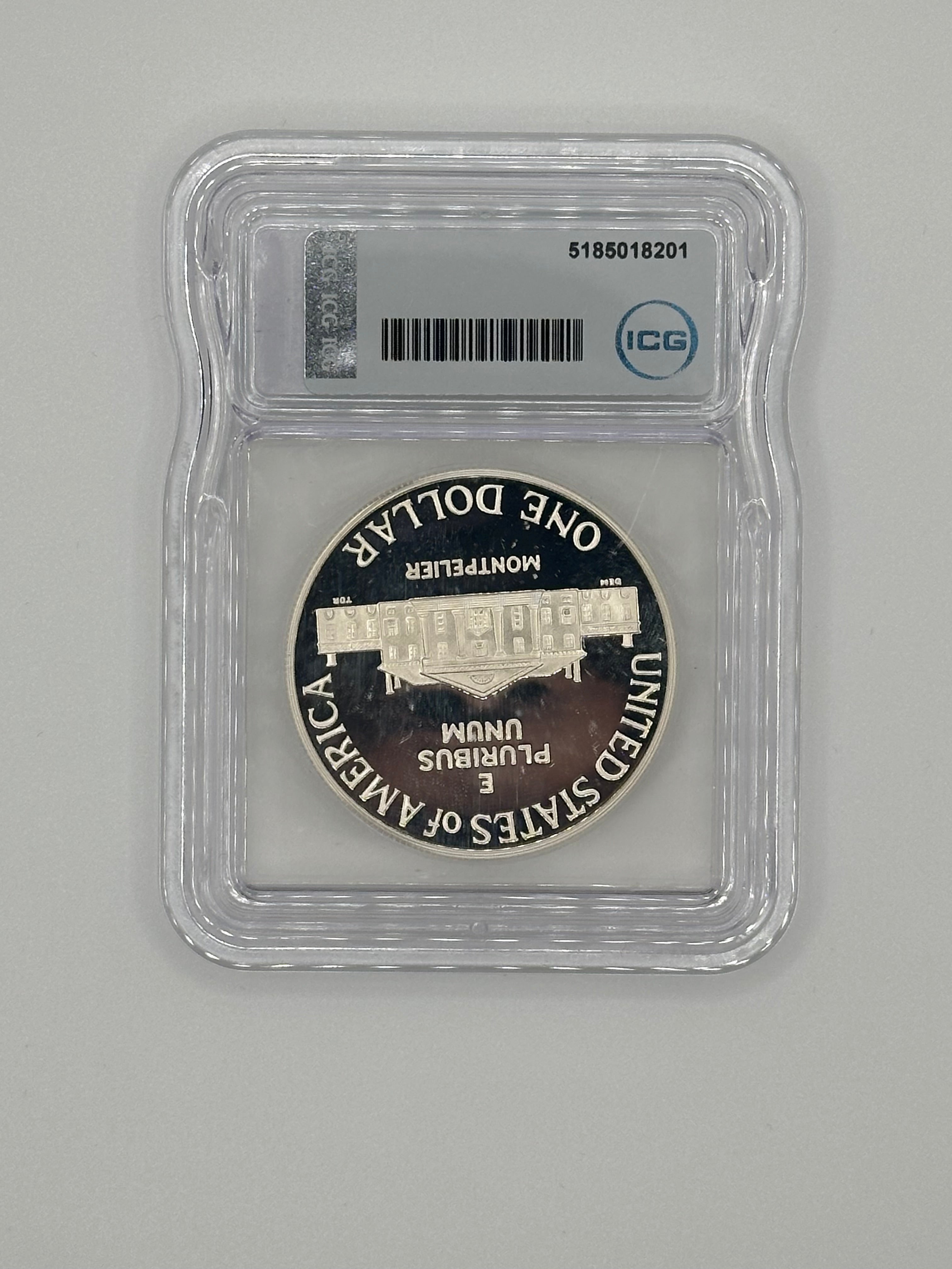1993-S Bill of Rights Madison Silver Dollar $1 PR67 Deep Cameo — ICG Certified