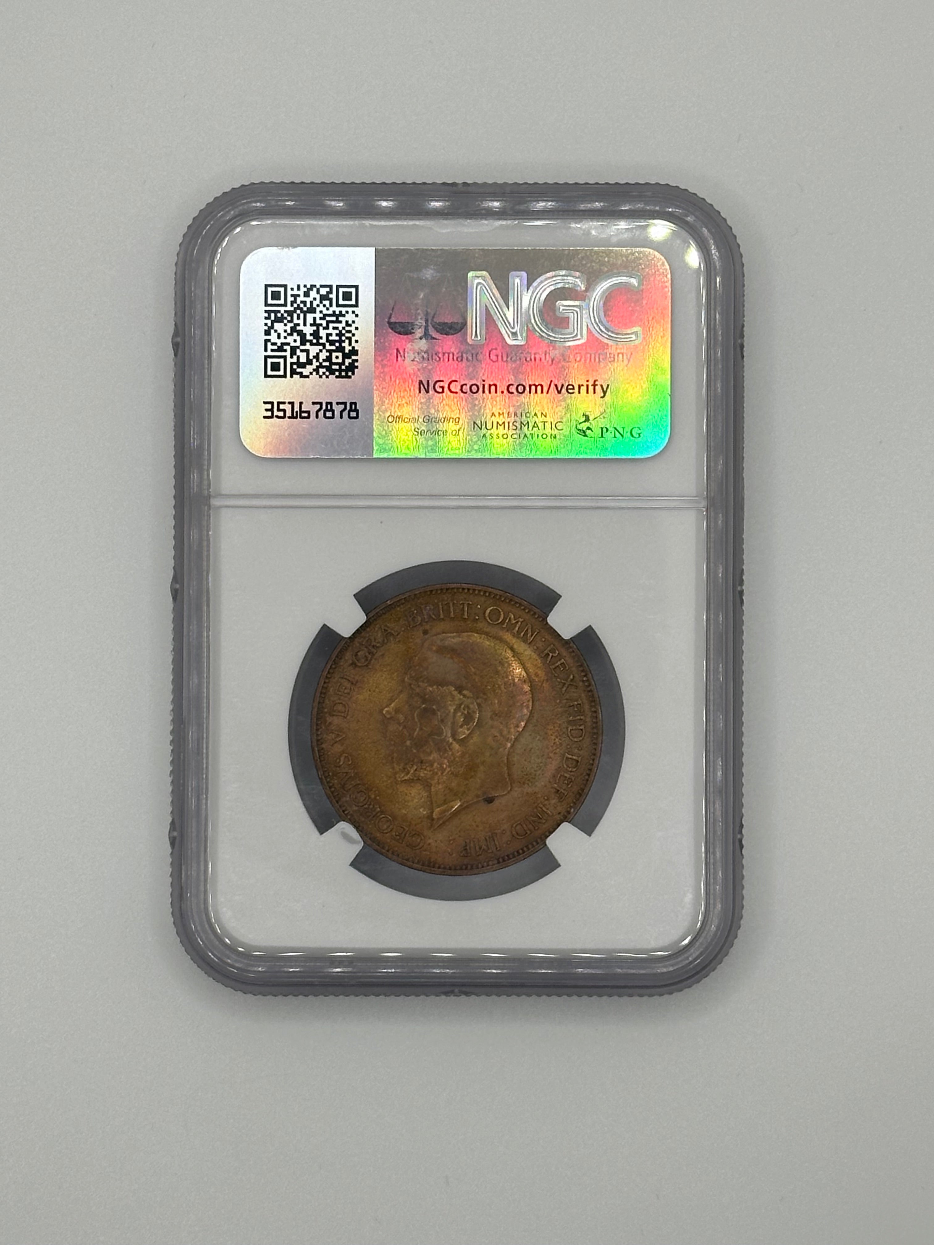 Great Britain Penny — NGC Sample Certified