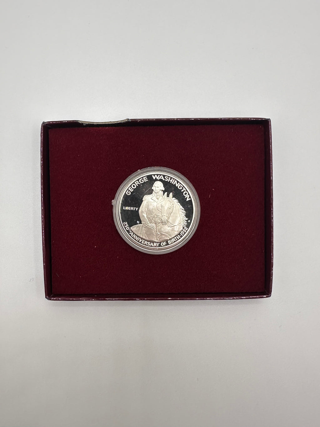 250 Years of American History in Sterling Silver — 1732–1982 George Washington Commemorative Half Dollar Proof