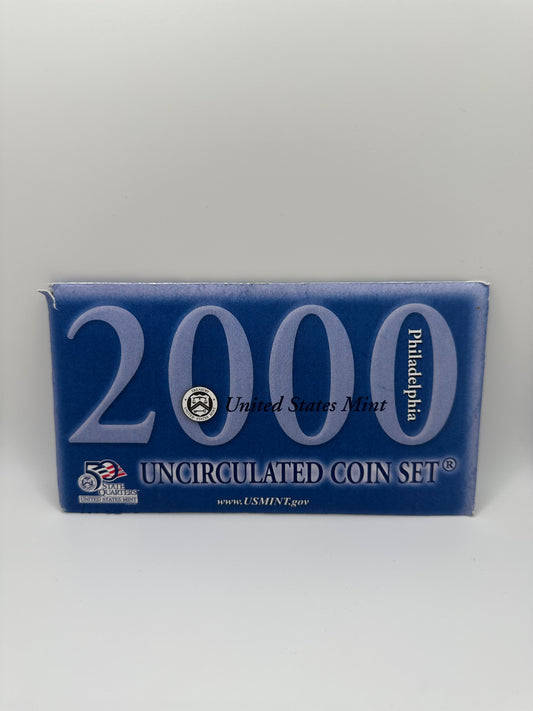 2000 U.S. Mint Uncirculated Coin Set