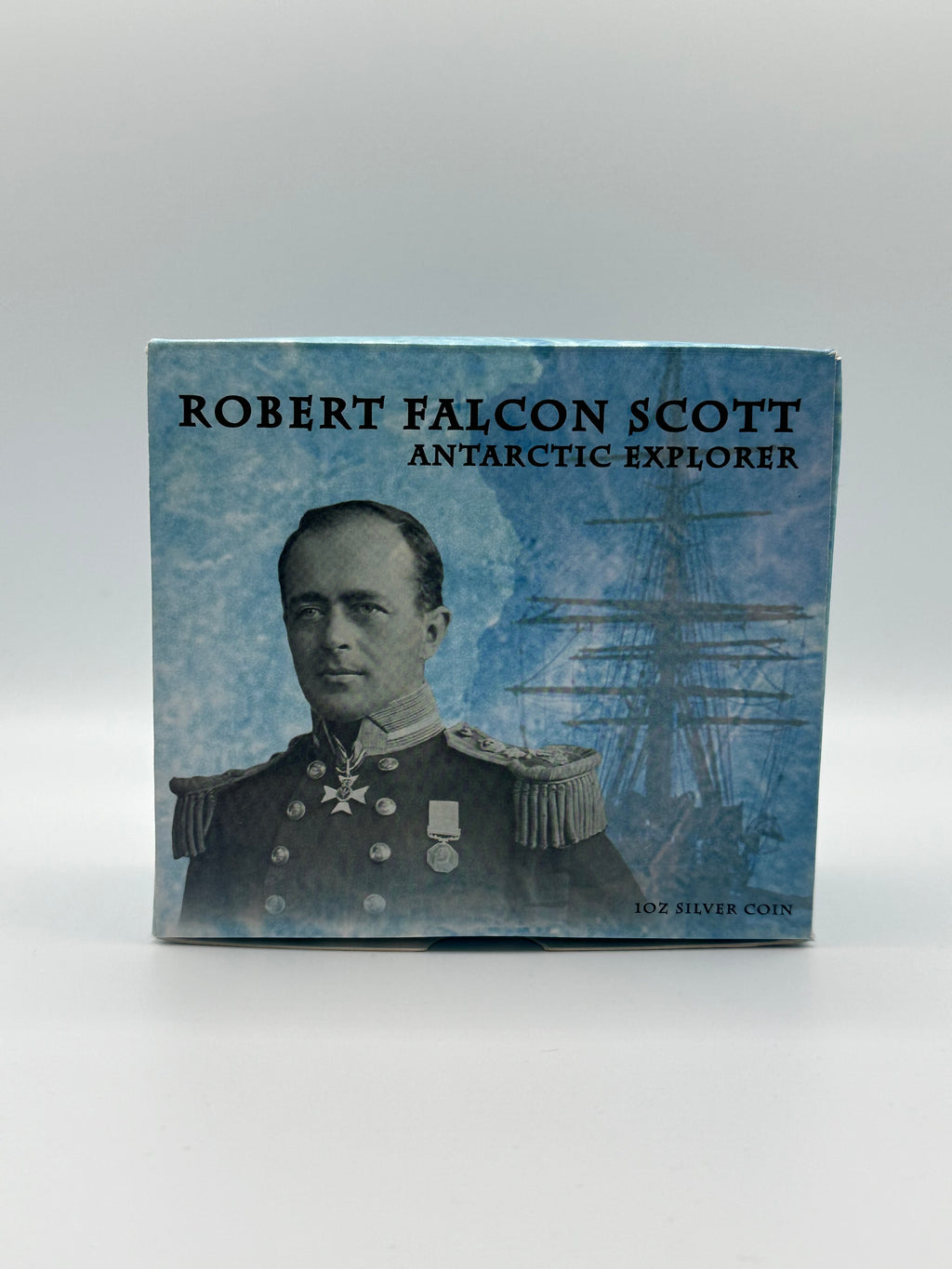 Robert Falcon Scott Antarctic Explorer 1oz Silver Coin