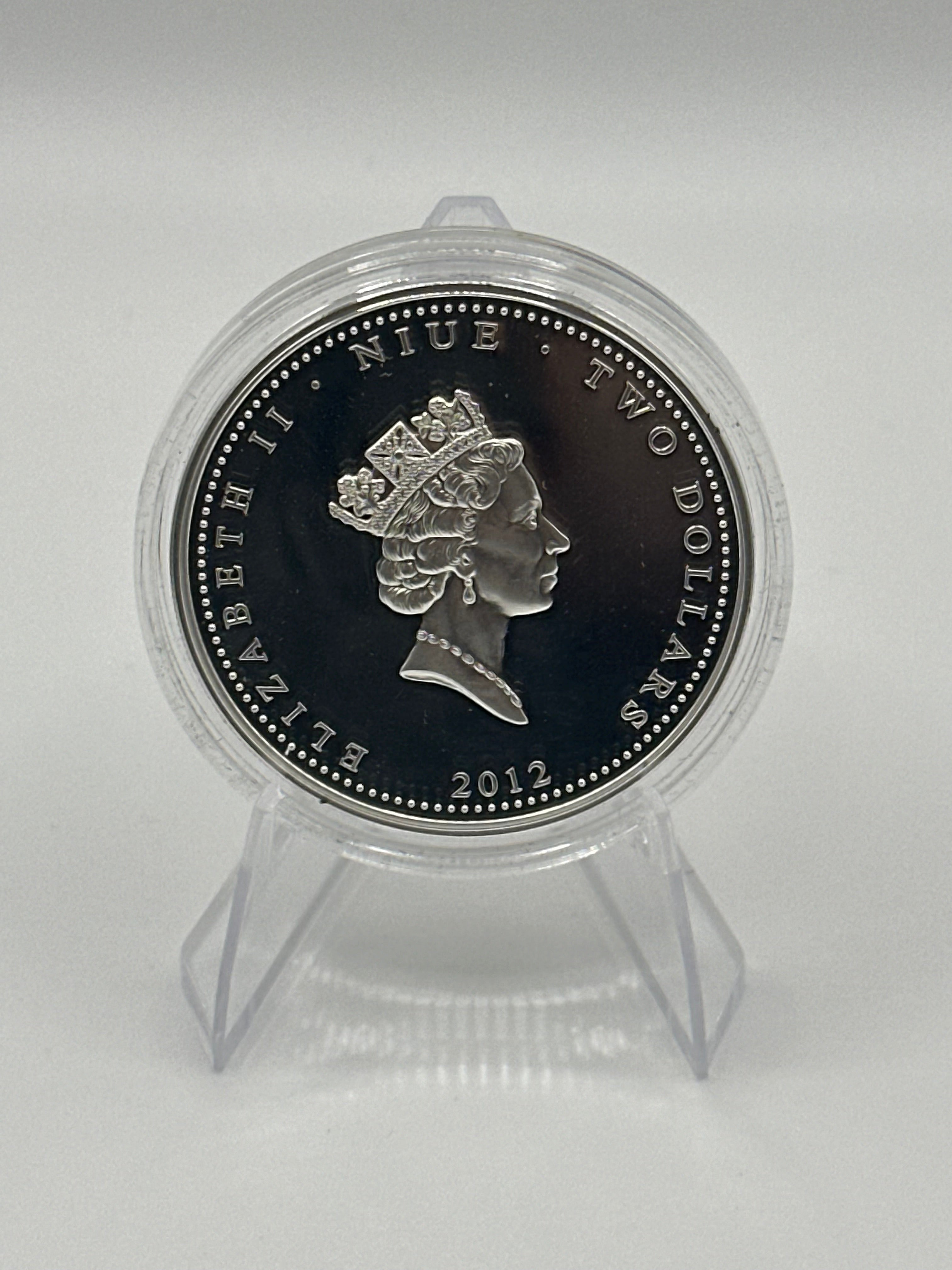 Robert Falcon Scott Antarctic Explorer 1oz Silver Coin