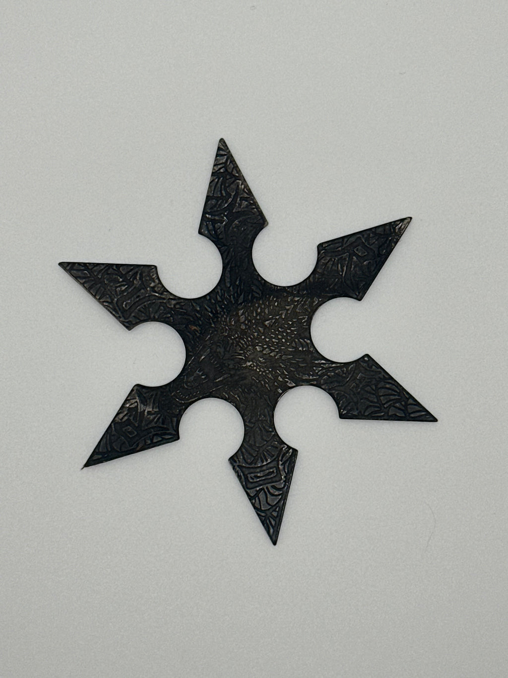 Dragon Throwing Star 1/2oz Silver
