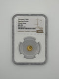 NGC MS70 King Tutankhamun Fractional Gold Coin – 1/200 oz Gold