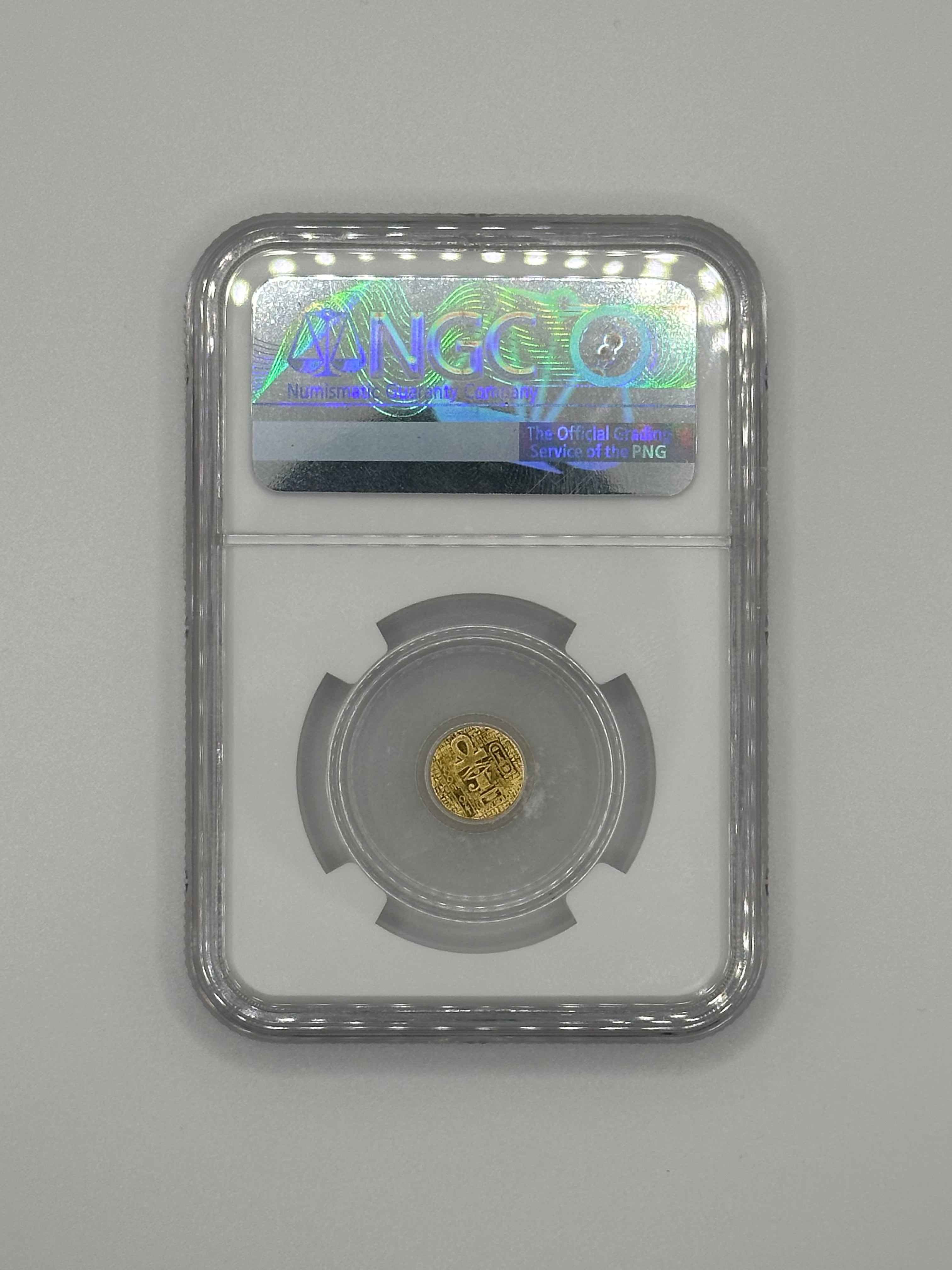 NGC MS70 King Tutankhamun Fractional Gold Coin – 1/200 oz Gold