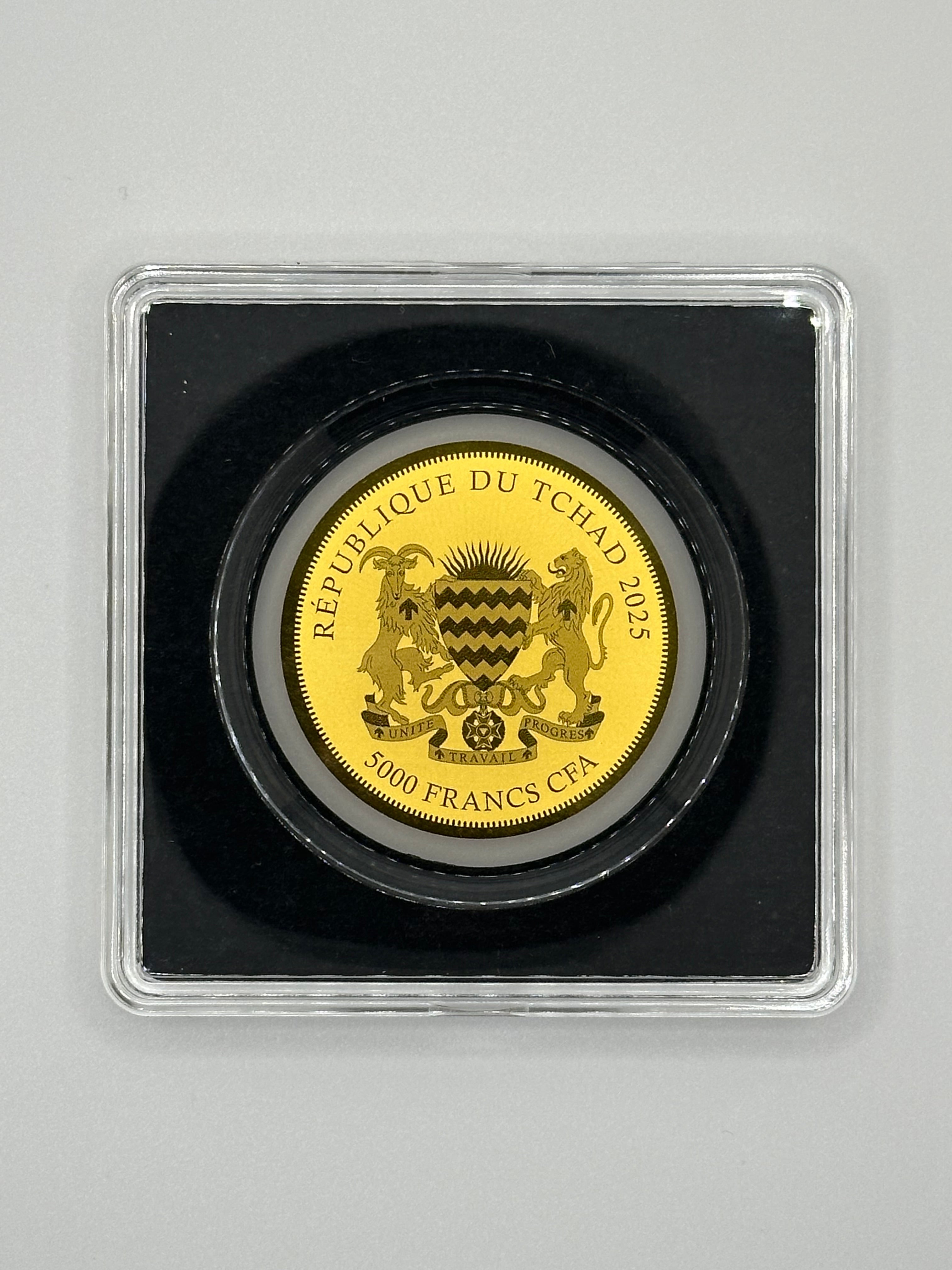 Fractional Gold Snake Round – 1/200 oz Gold