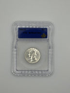 1964-D Washington Quarter – ICG Brilliant Uncirculated | 90% Silver