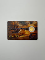 Star of David Fractional Gold Coin – 1/1000 oz Gold | Presented in Card