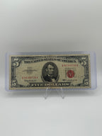 1963 $5 Red Seal Legal Tender Note