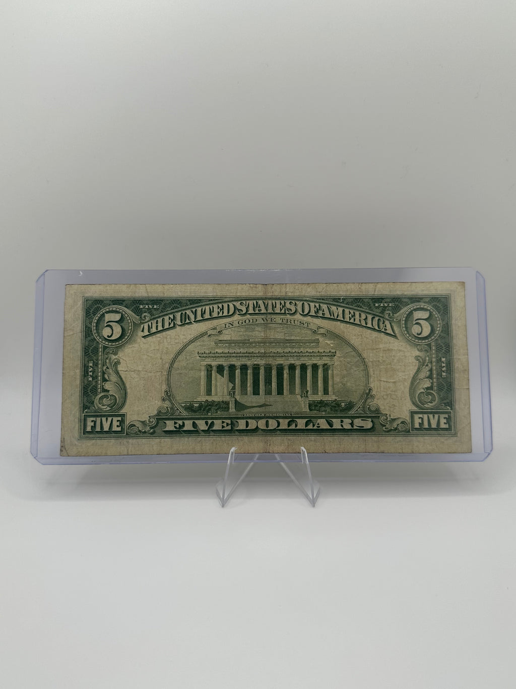 1963 $5 Red Seal Legal Tender Note