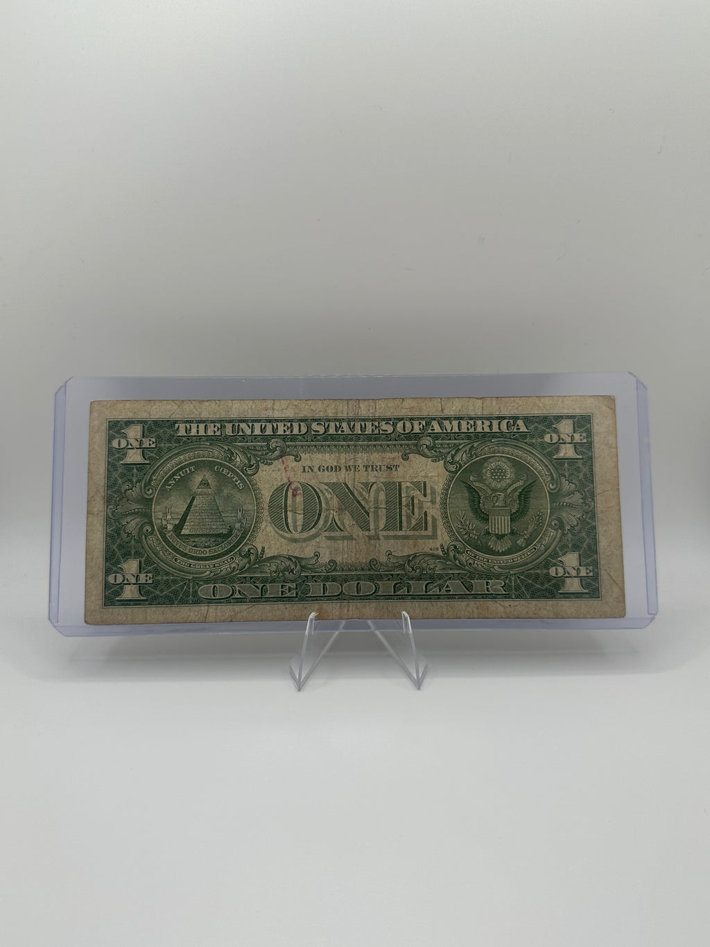 $1 Silver Certificate – Random Year, Raw Circulated
