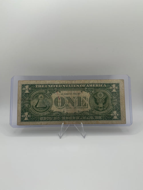 $1 Silver Certificate – Random Year, Raw Circulated