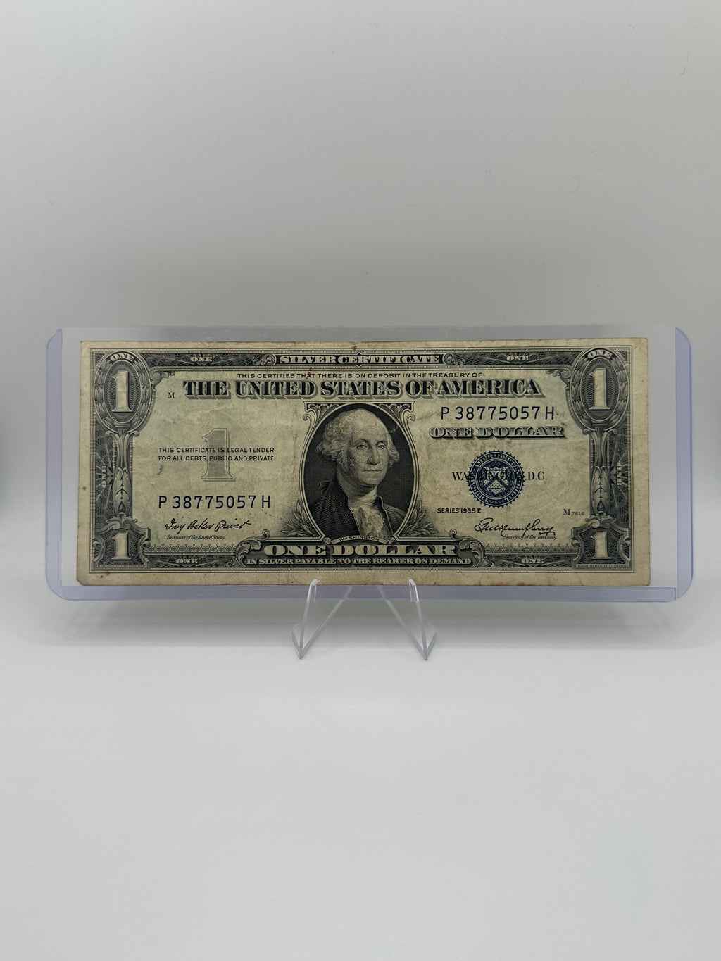 $1 Silver Certificate – Random Year, Raw Circulated