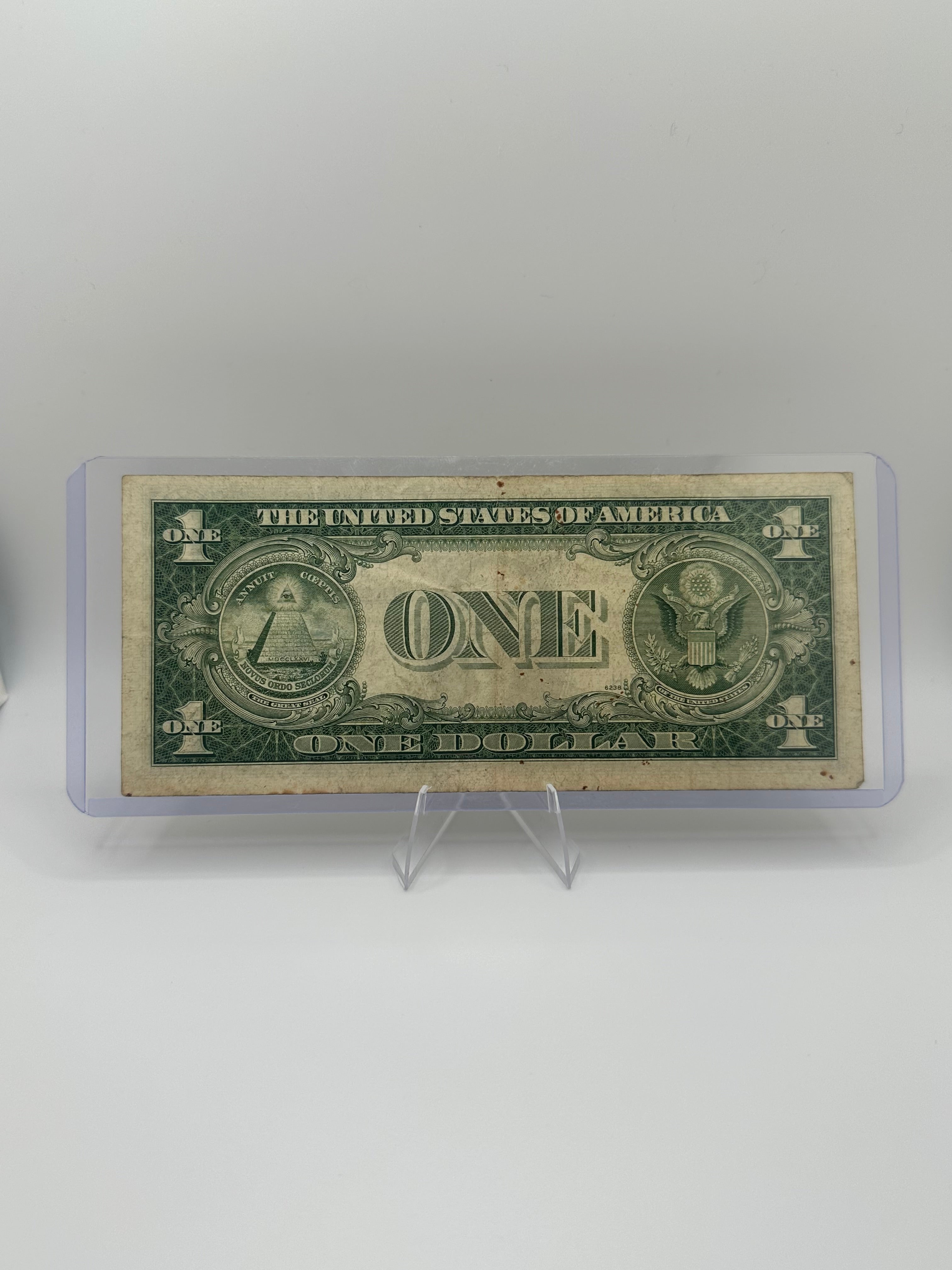 $1 Silver Certificate – Random Year, Raw Circulated