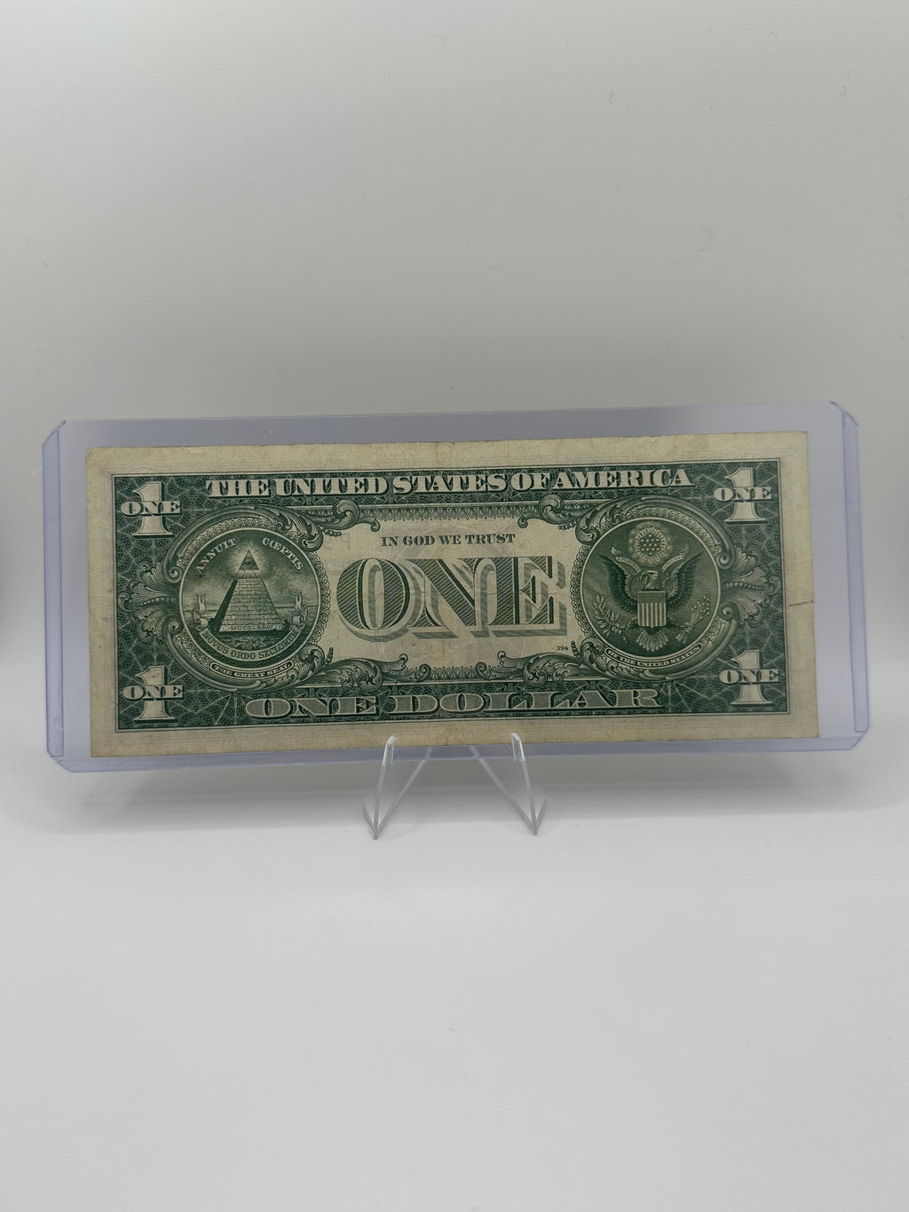 $1 Silver Certificate – Random Year, Raw Circulated