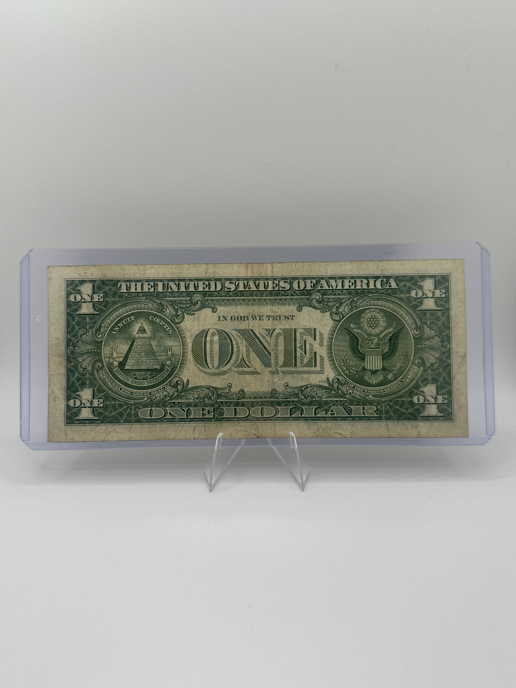 $1 Silver Certificate – Random Year, Raw Circulated