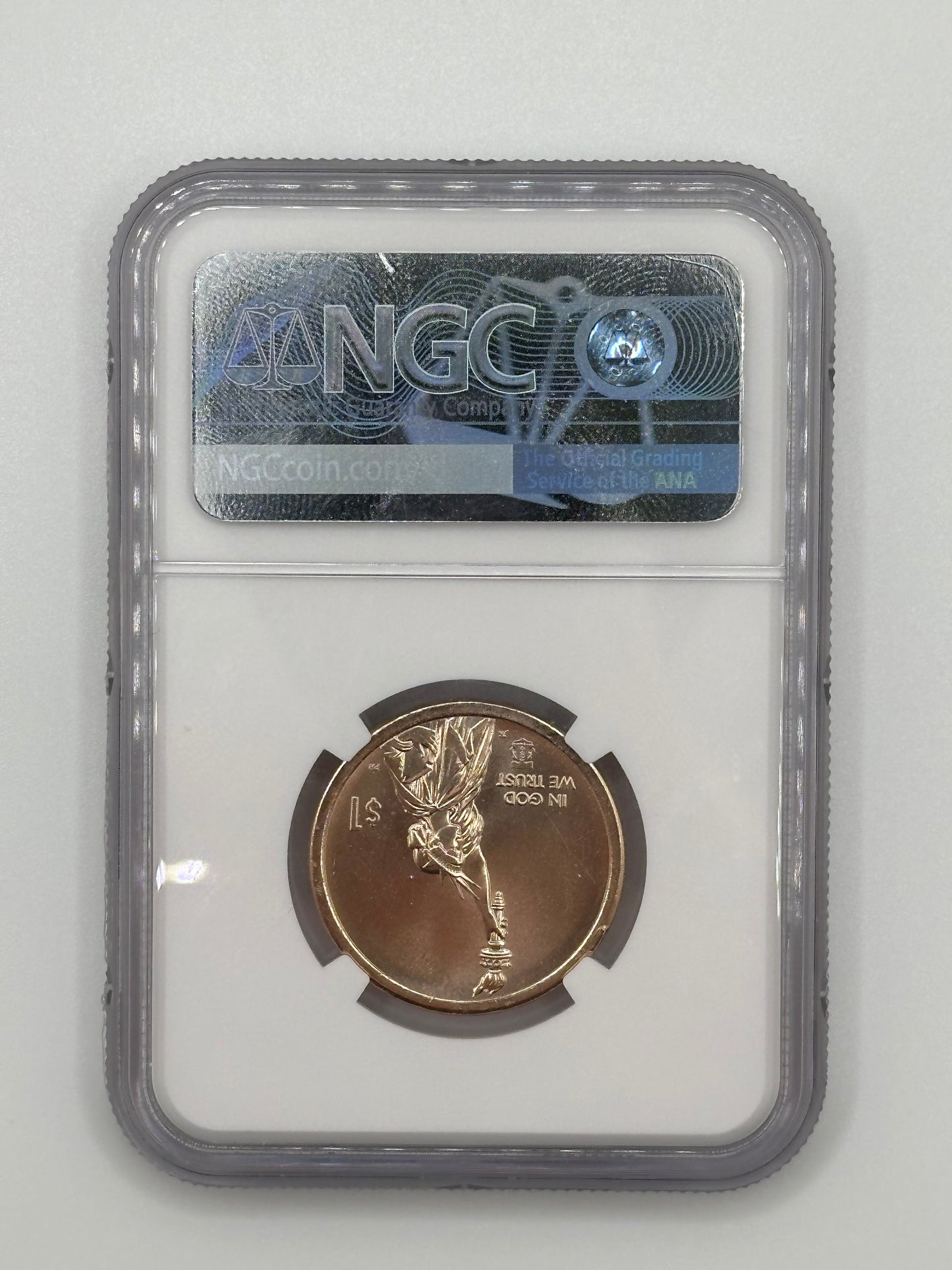 American Innovation 2026 P - WI $1 Cray-1 Supercomputer 250th Anniversary Privy BU NGC Slab