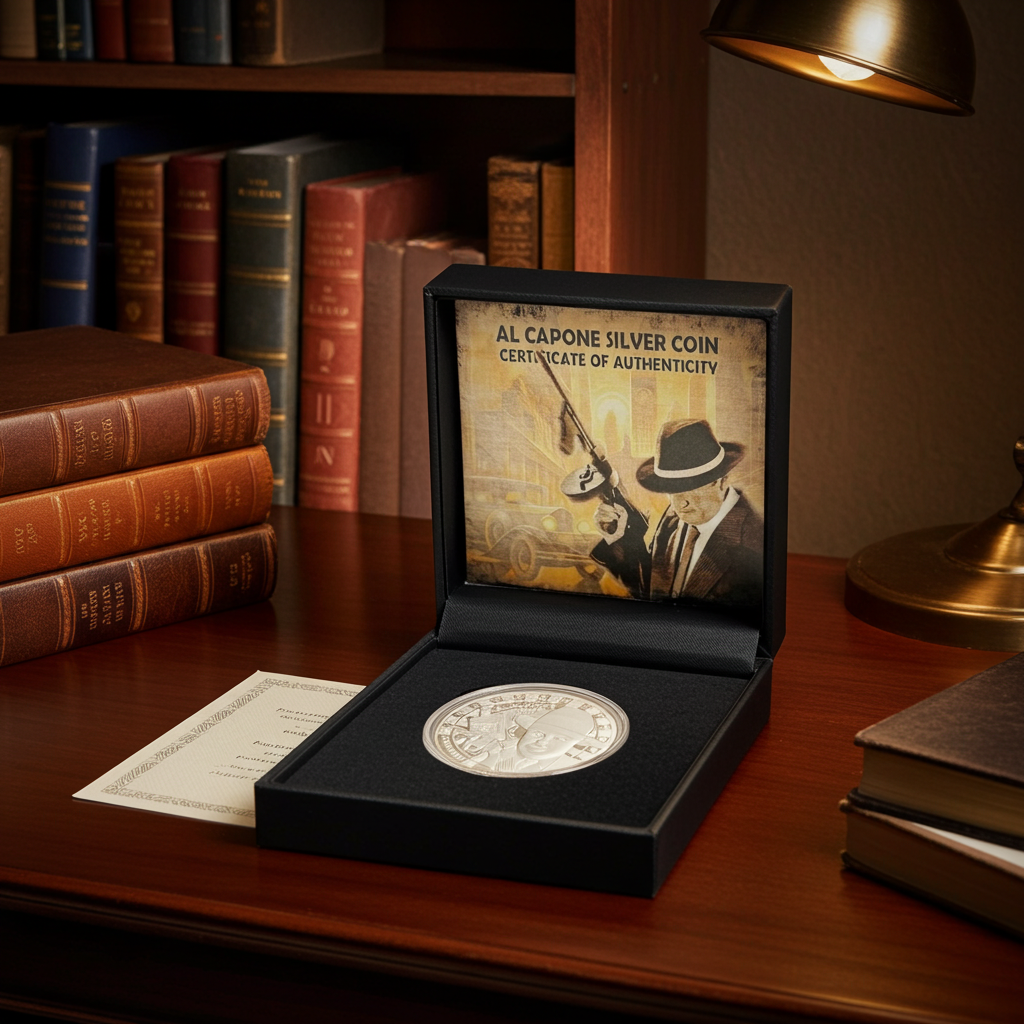 1 oz Silver Al Capone Coin
